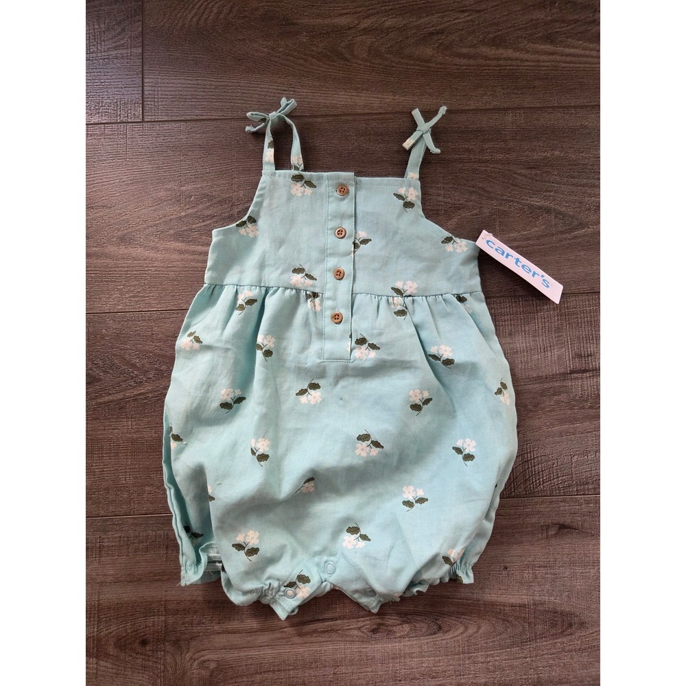 Carter's baby girl romper 12 mos